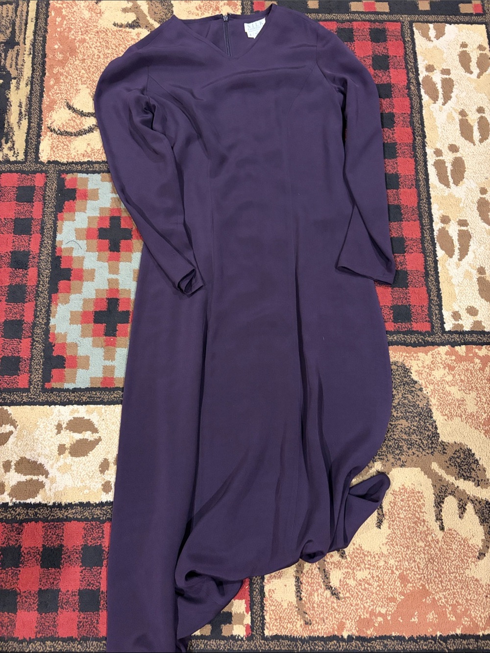 Women’s vintage 100% silk dress